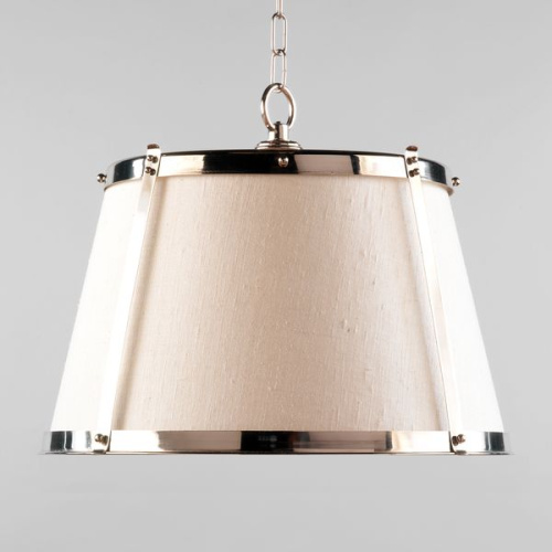 Фото №1 - Chandelier with lampshade Belluno(2S118556)