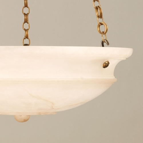 Фото №2 - Ceiling lamp Dyrham Alabaster Bowl(2S117916)