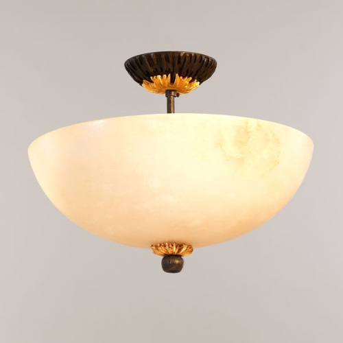 Фото №1 - Ceiling lamp alabaster Dunkeld(2S125517)