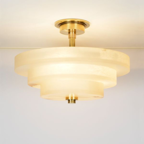 Фото №1 - Ceiling lamp alabaster Pershore(2S125520)