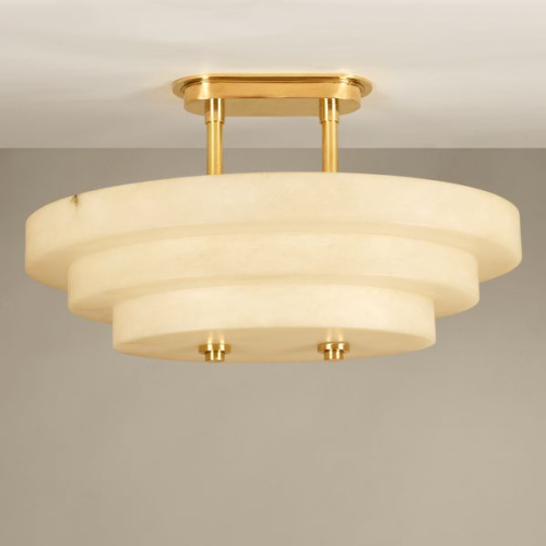 Фото №1 - Oval ceiling lamp Stockbridge(2S125528)