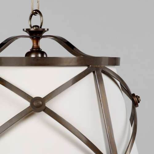 Фото №2 - Chandelier with lampshade Menton(2S118559)