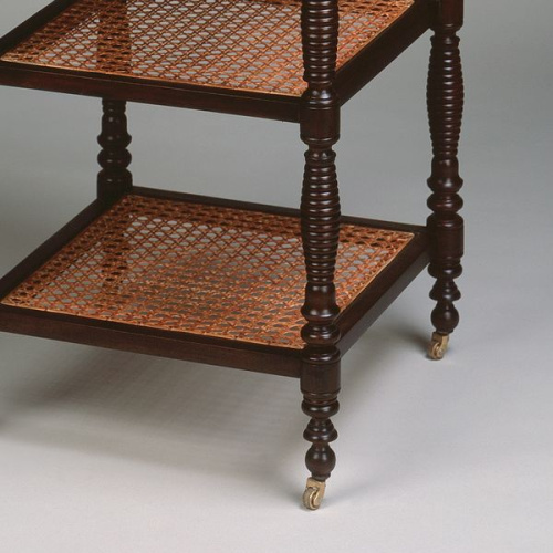 Фото №3 - French Cane Bookcase Table(2S126775)