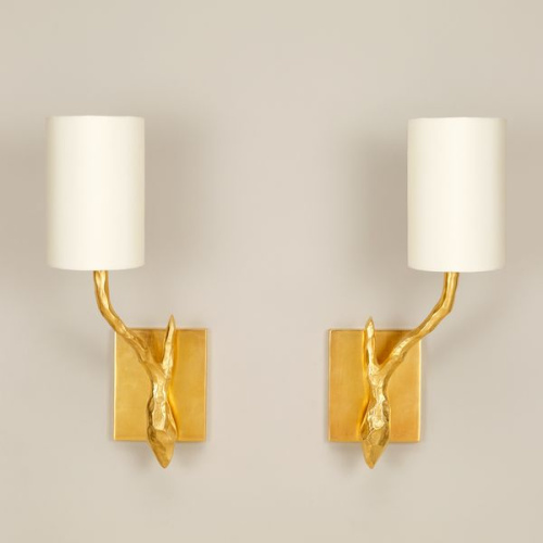 Фото №1 - Wall lamp two-horn Twig Wall - pair(2S125300)