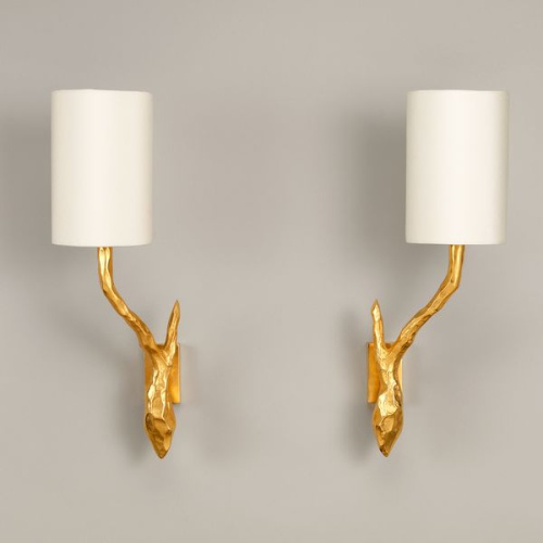 Фото №1 - Wall lamp two-horn Twig Wall - pair(2S125307)