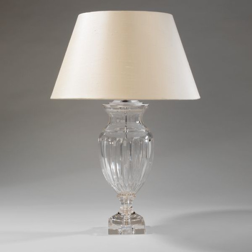 Фото №1 - Table lamp glass vase Lilford(2S117909)