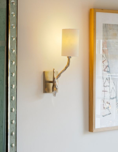 Фото №2 - Wall lamp two-horn Twig Wall - pair(2S125303)