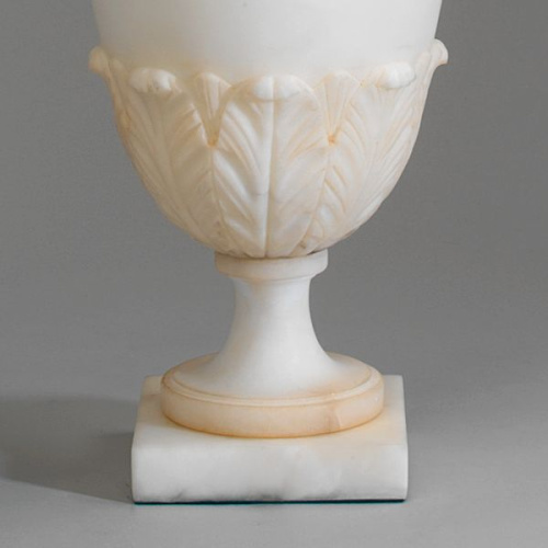 Фото №2 - Table lamp alabaster vase Amalfi(2S117827)