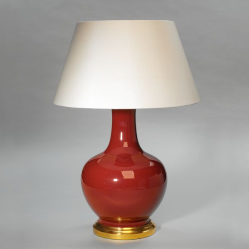 Фото №1 - Lamp table vase Sang de Boeuf(2S117867)