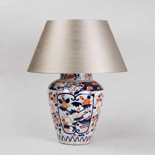 Фото №1 - Table Lamp Vase Imari Red and Blue Small(2S117863)