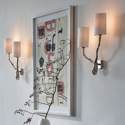 Фото №4 - Wall lamp two-horn Twig Wall - pair(2S125310)