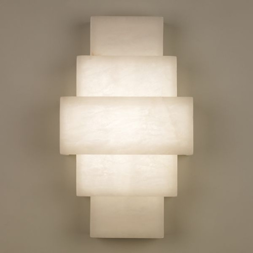 Фото №1 - Alabaster wall lamp Drummond(2S125295)