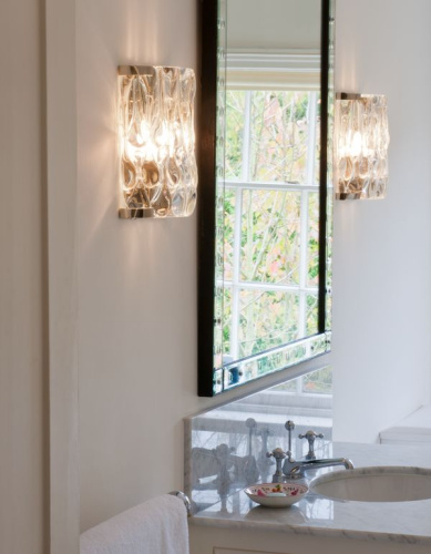 Фото №2 - Wall lamp glass for bathroom Morillon(2S125436)