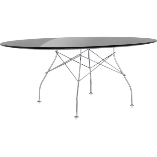 Фото №1 - Glossy Marble Dining Table(2S121404)