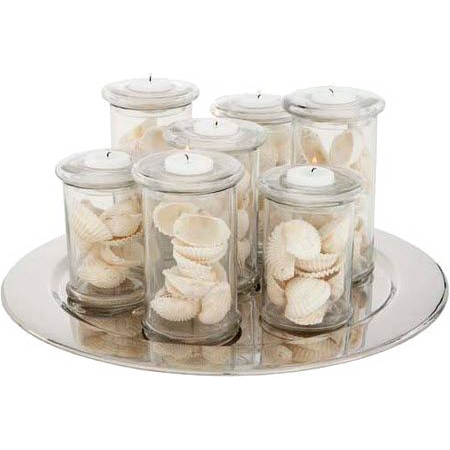 Фото №1 - Tray Parker Small Candle Holder Set(106584)
