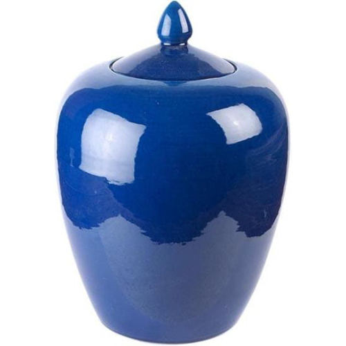 Фото №1 - Vase GLAZE BLUE SAPPHIRE(AGG.054/SBL)