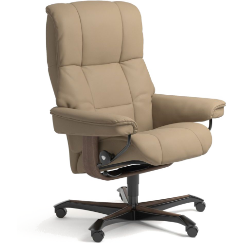 Фото №1 - Recliner office chair Mayfair office chair (Paloma / Funghi / Walnut)(17310960940306)