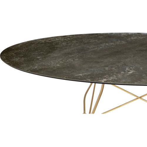 Фото №2 - Glossy Marble Dining Table(2S121402)