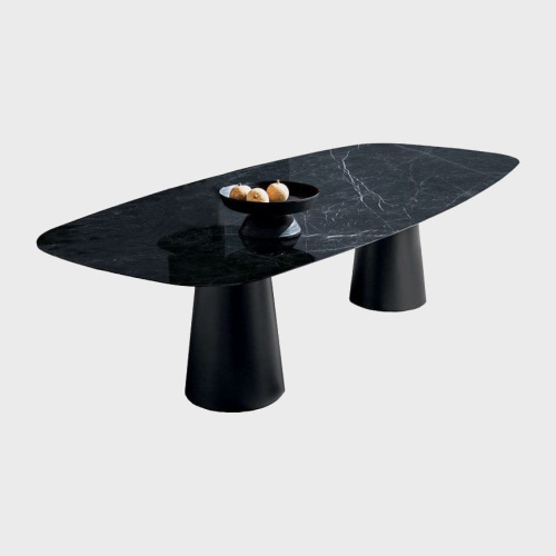 Фото №1 - Totem dining table with two legs(TOTEMTWOBASES)