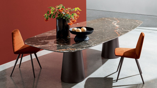 Фото №2 - Totem dining table with two legs(TOTEMTWOBASES)