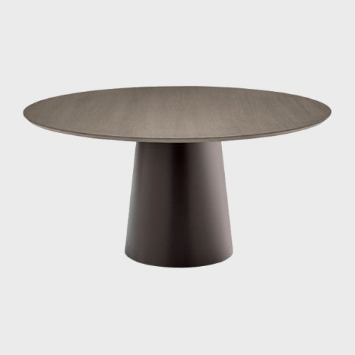 Фото №1 - Totem Dining Table with wooden top(TOTEMWOOD)