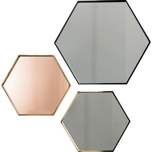 Фото №2 - Visual Hexagonal Wall Mirror(VISUALHEXAGONAL)
