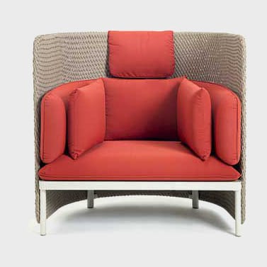 Фото №5 - Knit armchair with upholstered seat(ET015)
