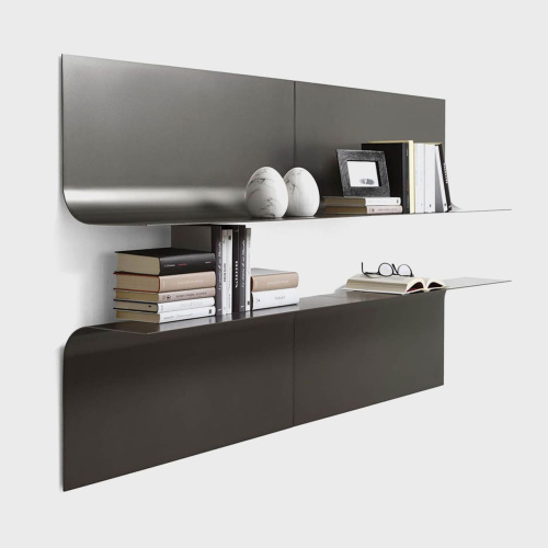Фото №1 - Shelf made of bent metal sheet Sfoglia(2S135924)