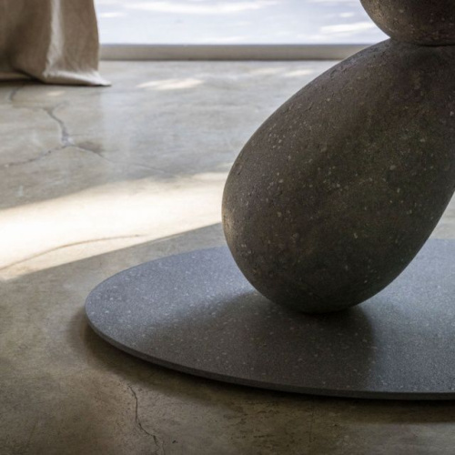 Фото №10 - Oval dining table made of Matera stone(MATERAOVAL)