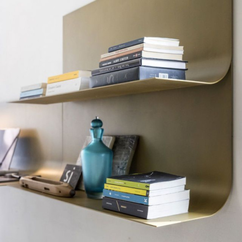 Фото №1 - Shelf made of bent metal sheet Sfoglia(2S135925)