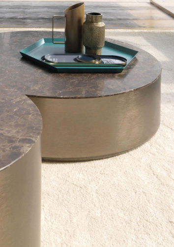 Фото №6 - Stum coffee table with marble top(STUMMARBLE)