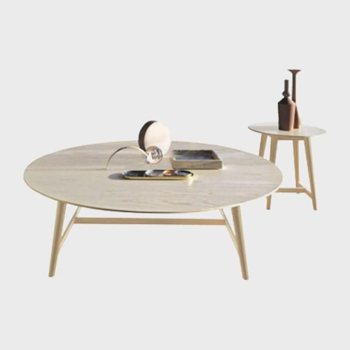 Фото №1 - Tomo coffee table with wooden table top(TOMOWOOD)