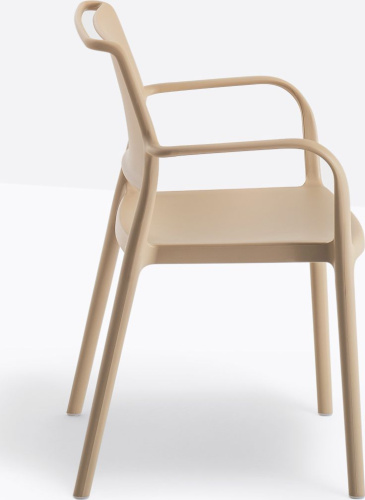Фото №3 - Set of 4 plastic chairs with Ara armrests(2S136706)