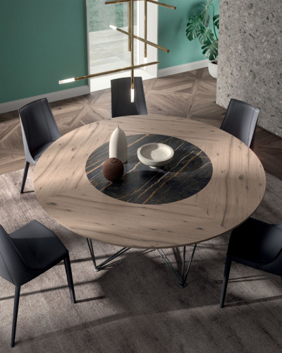 Фото №2 - Rotary Round Dining Table Grant(T249)