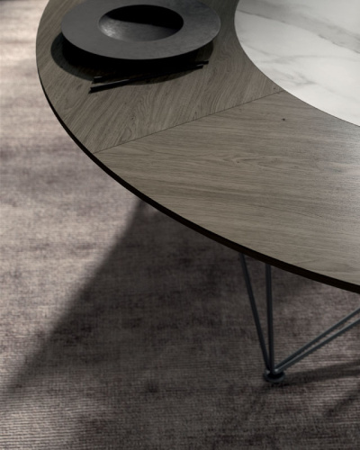 Фото №4 - Rotary Round Dining Table Grant(T249)