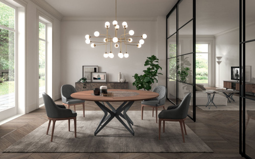 Фото №2 - Rotary round dining table DNA(T254)