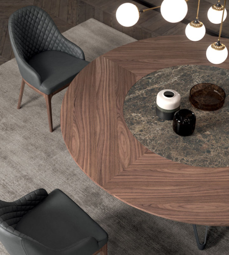 Фото №3 - Rotary round dining table DNA(T254)