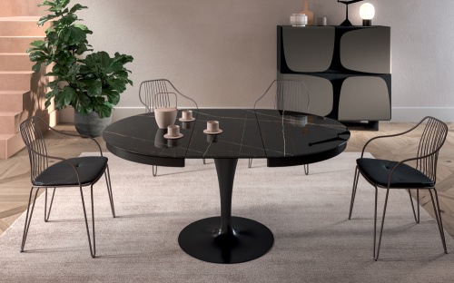 Фото №4 - Sliding Round Dining Table Eclipse(T310)