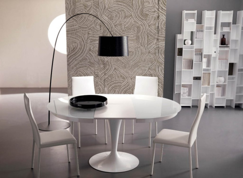 Фото №8 - Sliding Round Dining Table Eclipse(T310)