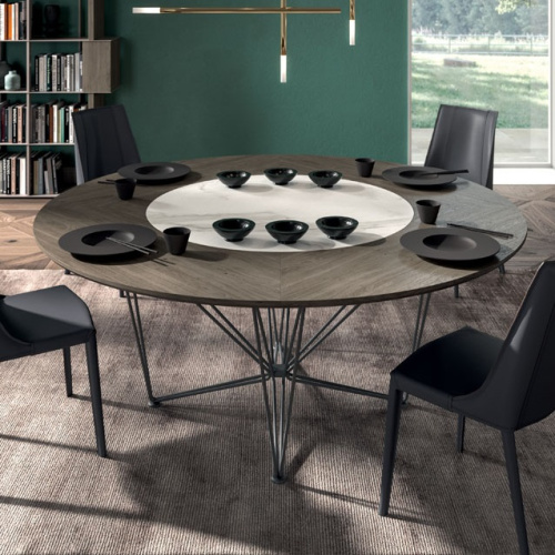 Фото №1 - Rotary Round Dining Table Grant(T249)