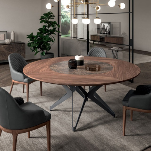 Фото №1 - Rotary round dining table DNA(T254)