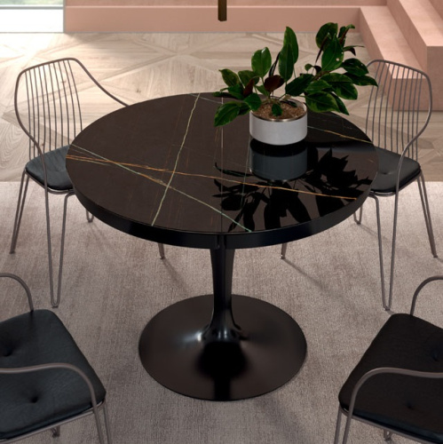 Фото №1 - Sliding Round Dining Table Eclipse(T310)