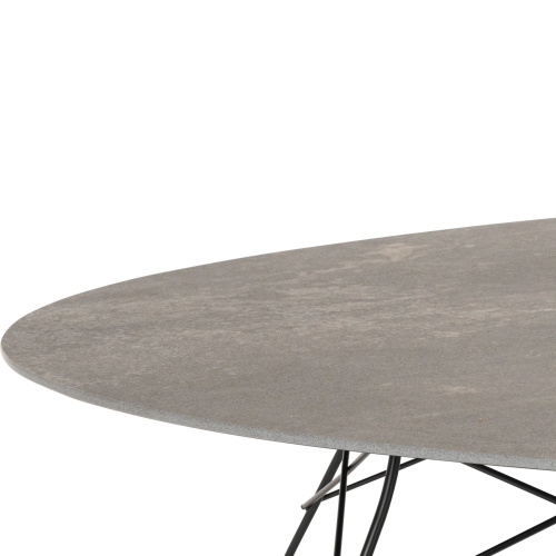 Фото №2 - Glossy Marble Dining Table(2S140569)