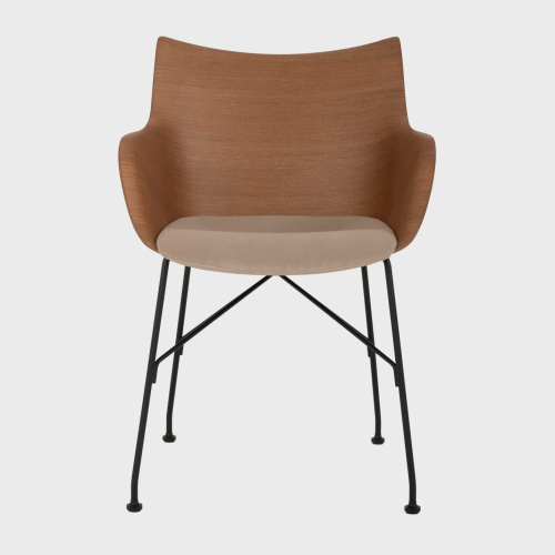 Фото №1 - Chair with armrests and upholstered seat Q/Wood(2S140710)