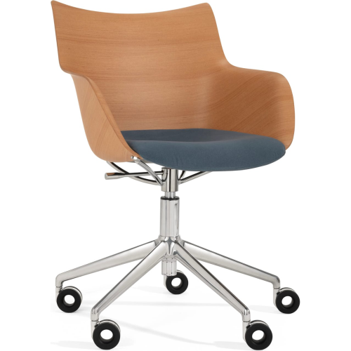 Фото №2 - Work chair with upholstered seat Q/Wood(2S140713)