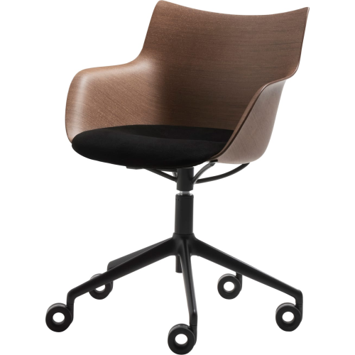 Фото №2 - Work chair with upholstered seat Q/Wood(2S140717)