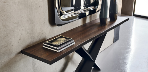 Фото №2 - Console with wooden table top Terminal(TERMINALWOOD)