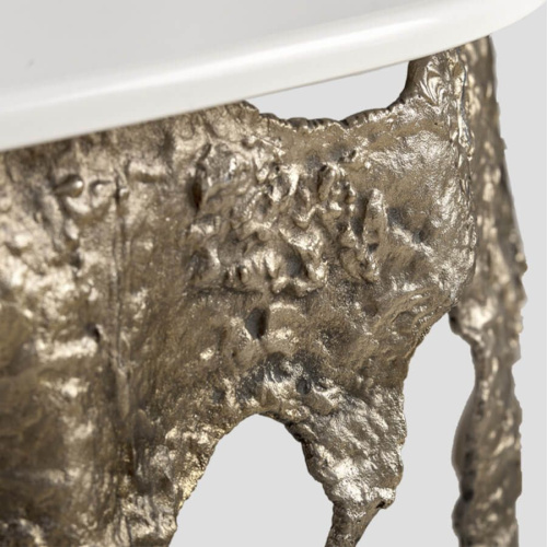 Фото №2 - Marble and cast aluminum console(DB006345)