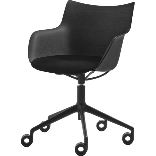 Фото №2 - Work chair with upholstered seat Q/Wood(2S149815)