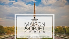 The January exhibition Maison&Objet 2018 in Paris